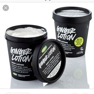 Lush ginger lotion super rare. Sold out. New&fresh